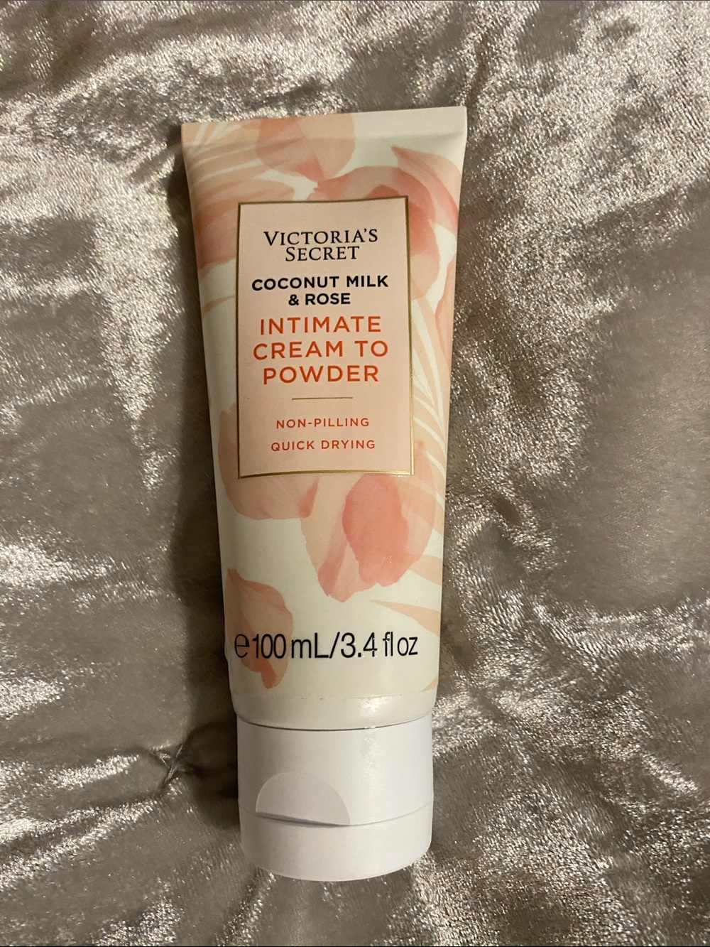 Victoria's Secret Coconut Milk & Rose Intimate Cream-to-Powder - Peach & White